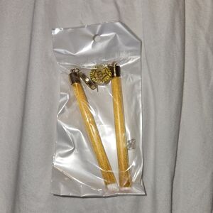 Yellow Tassel Earrings